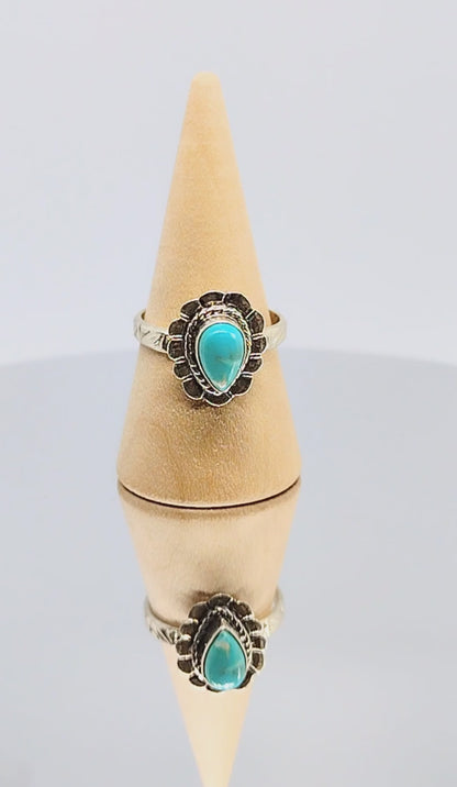 American Turquoise Ring | Size 7