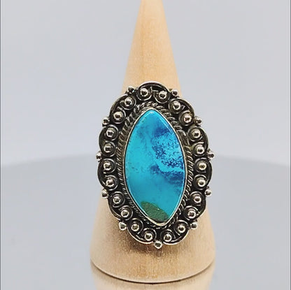 American Turquoise Ring | Size 7