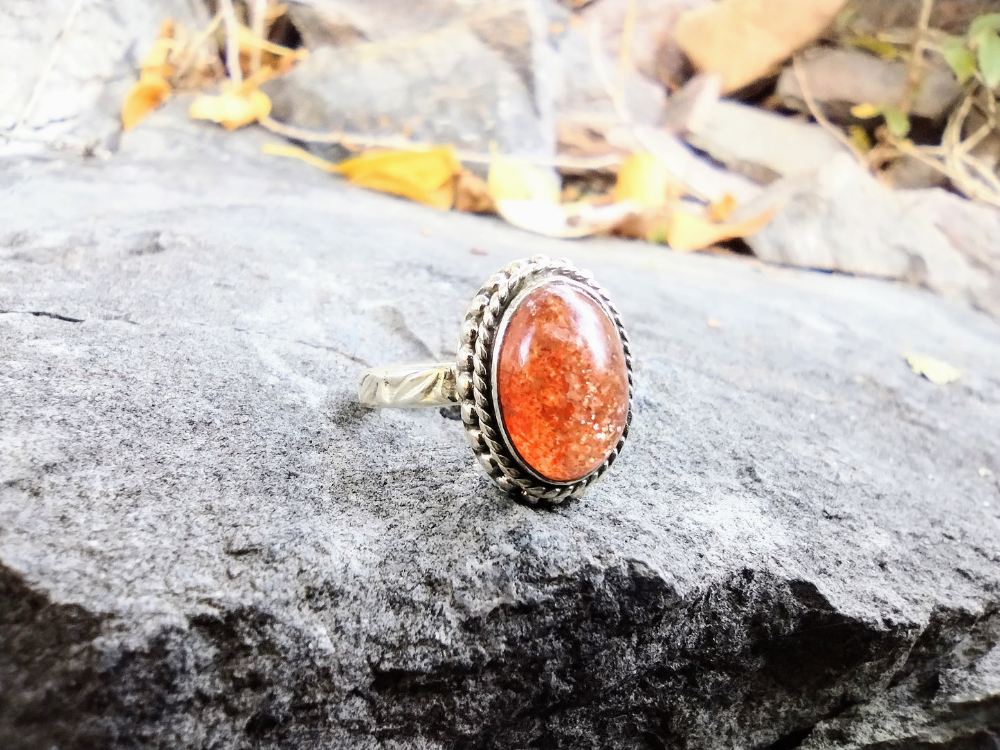African Peach Sunstone | Size 7