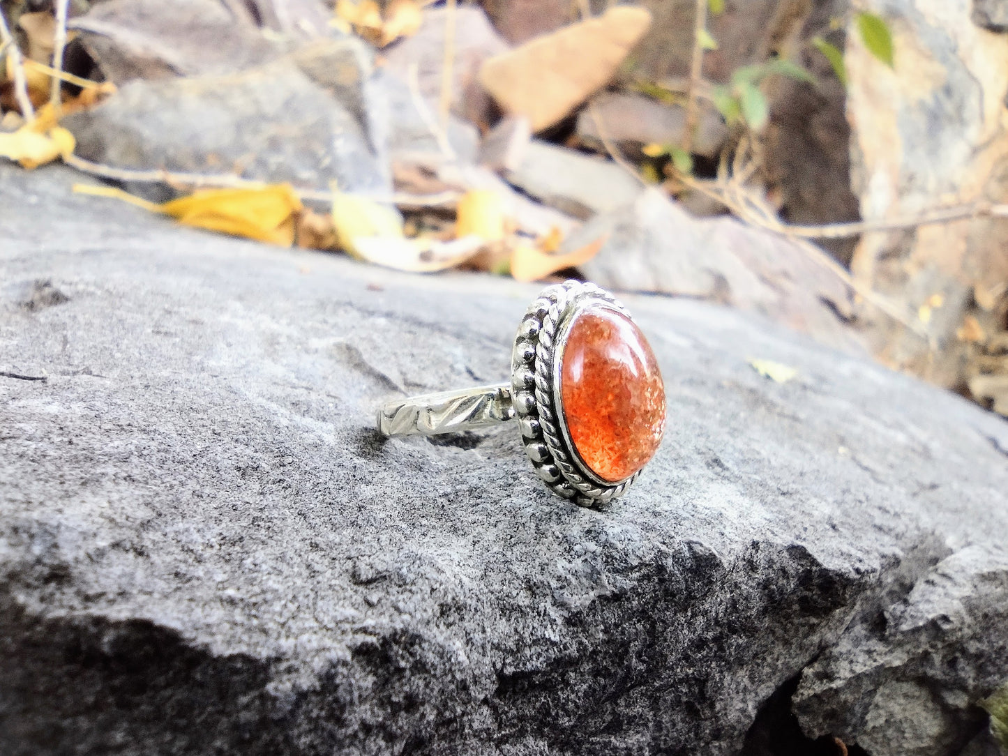 African Peach Sunstone | Size 7