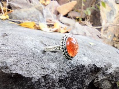 African Peach Sunstone | Size 7