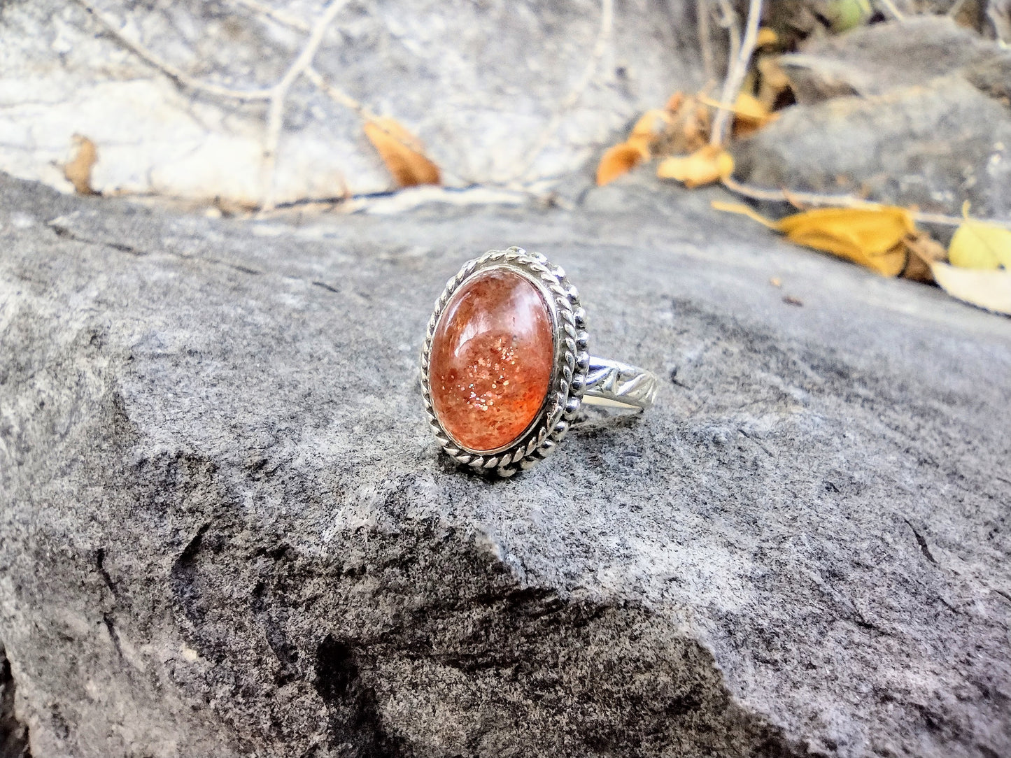 African Peach Sunstone | Size 7
