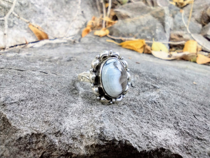 Blue Opal Ring | Size7