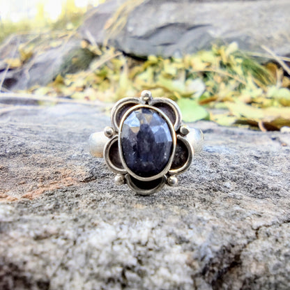 Blue Sapphire Ring | Size 7.5