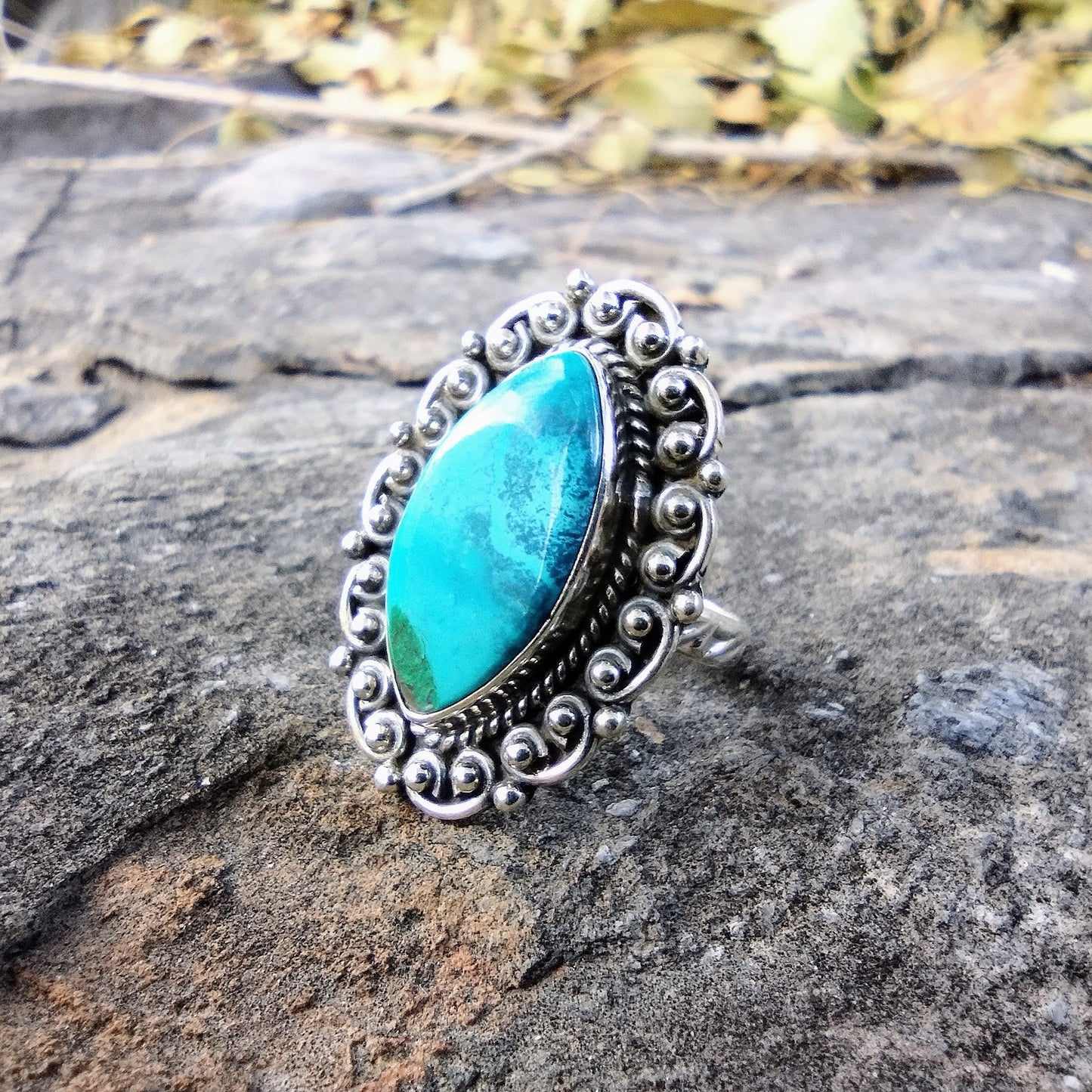 American Turquoise Ring | Size 7