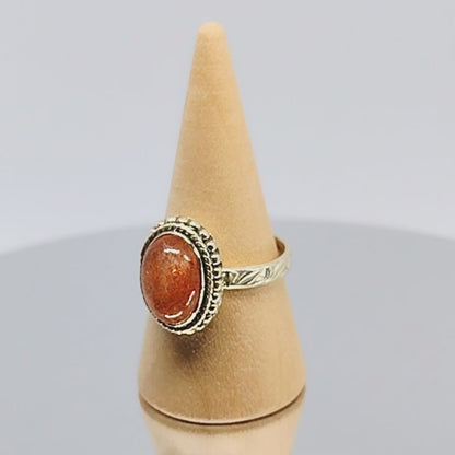 African Peach Sunstone | Size 7